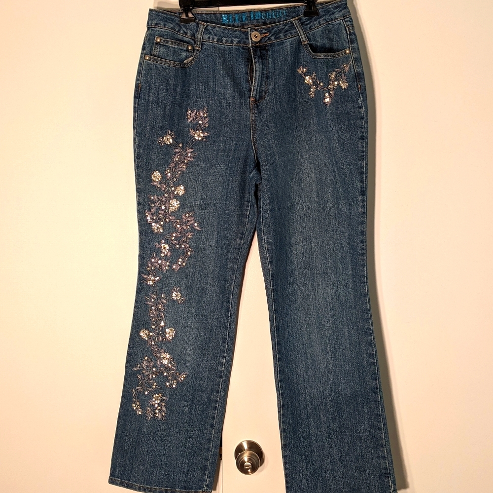 Embellished jeans